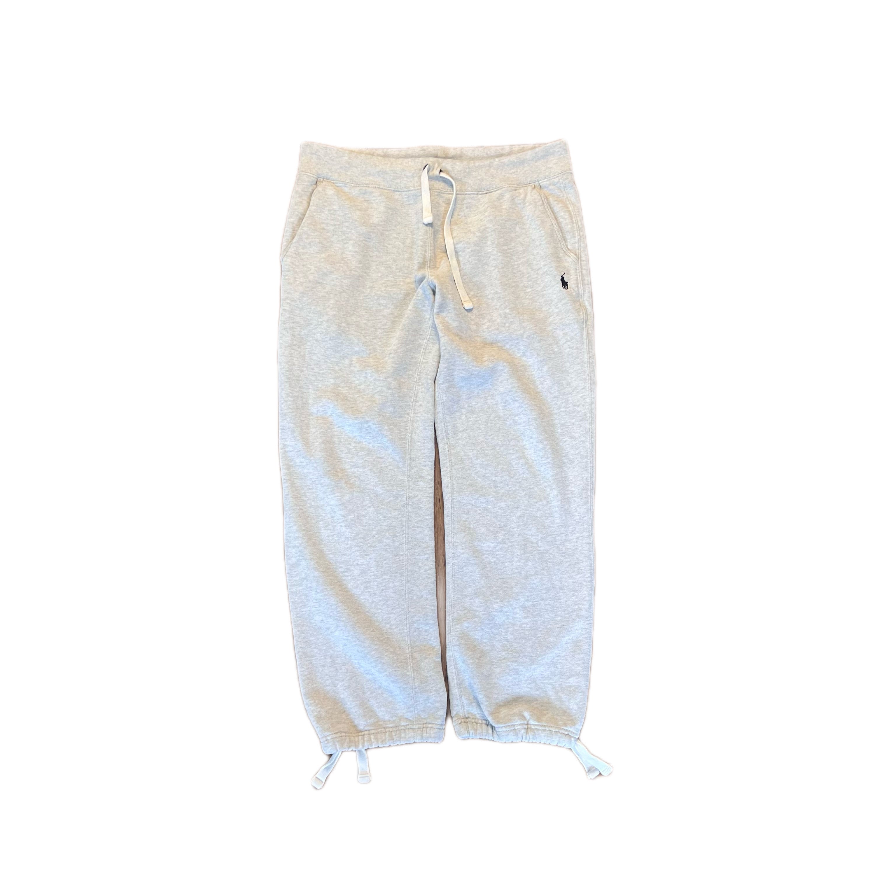 Grey Baggy Ralph Lauren Jogging Bottoms