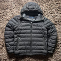 Grey Ralph Lauren Zip Up Packable Puffer Jacket
