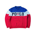 Polo Ralph Lauren Chariots of Fire USA Flag Logo Knit Jumper Size L