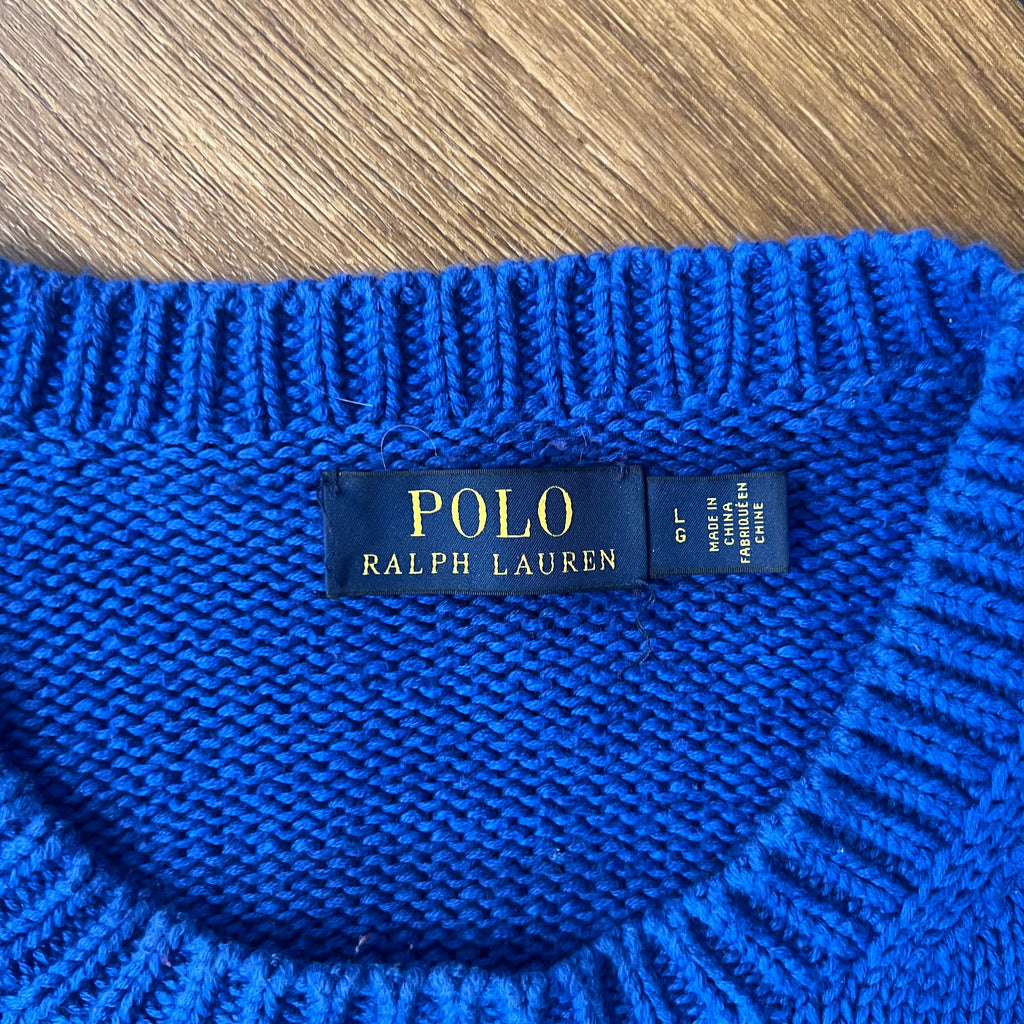 Polo Ralph Lauren Chariots of Fire USA Flag Logo Knit Jumper Size L