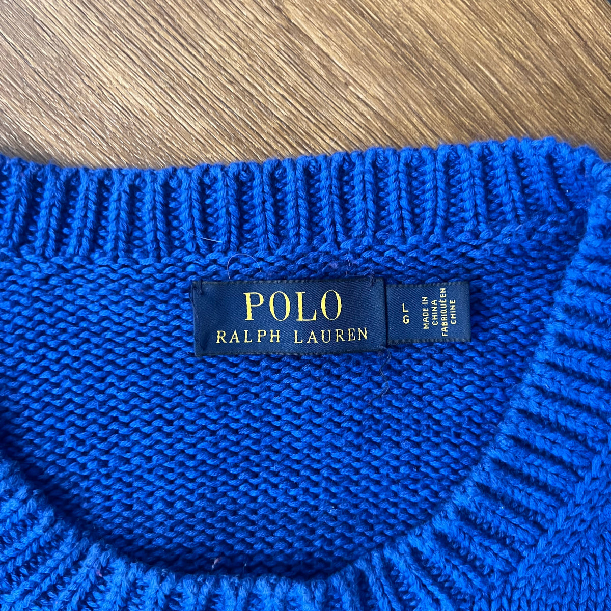 Polo Ralph Lauren Chariots of Fire USA Flag Logo Knit Jumper Size L