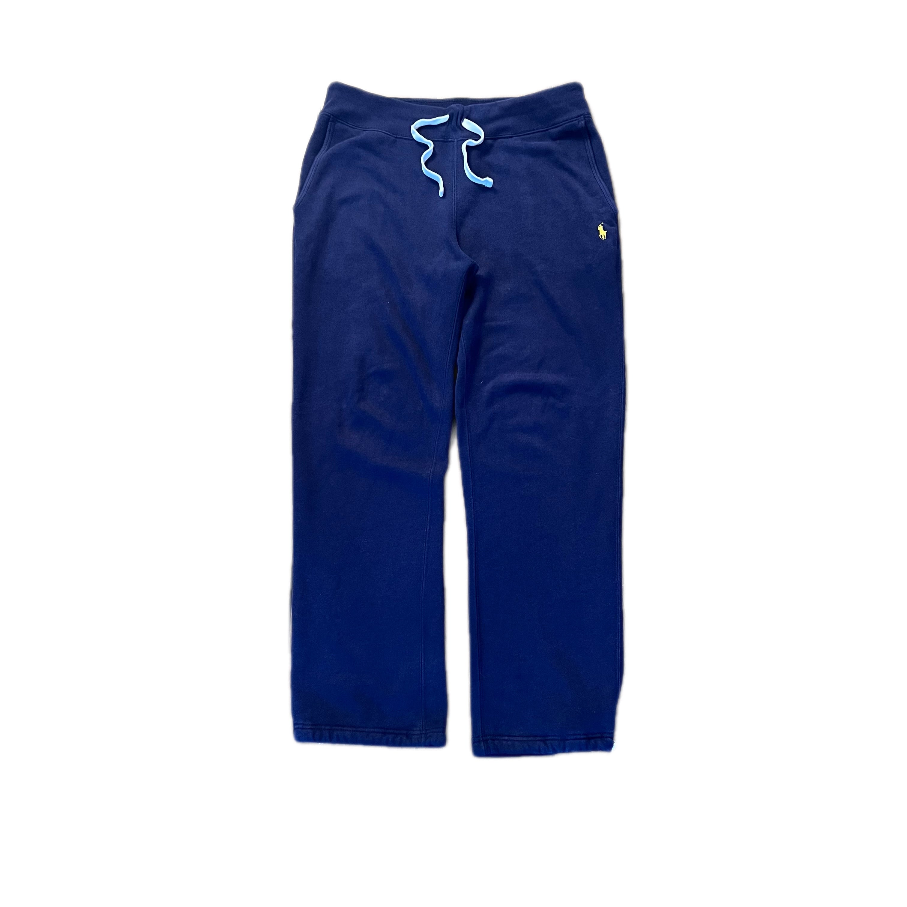 Navy Baggy Ralph Lauren Jogging Bottoms