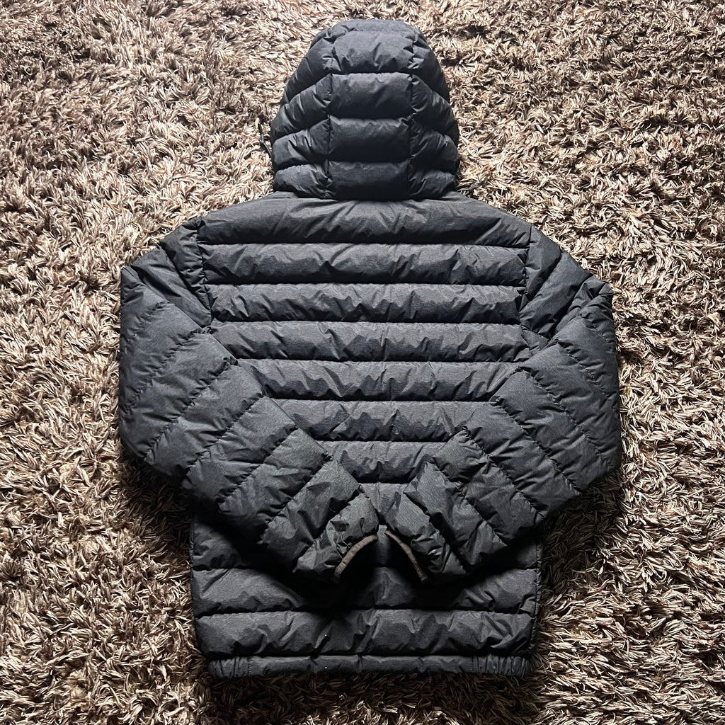 Grey Ralph Lauren Zip Up Packable Puffer Jacket