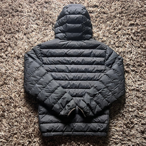 Grey Ralph Lauren Zip Up Packable Puffer Jacket