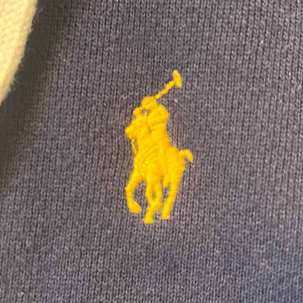 Navy Polo Ralph Lauren Zip Up Hoodie