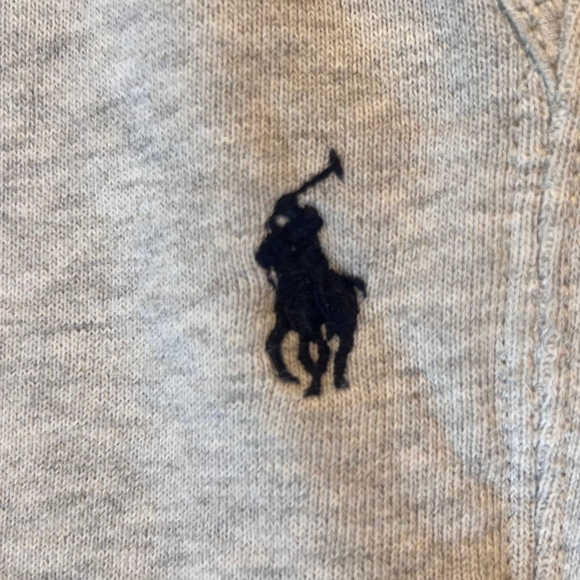 Grey Baggy Ralph Lauren Jogging Bottoms