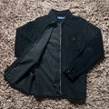 Black Ralph Lauren Zip Up Corduroy Overshirt