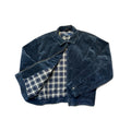 Women’s Light Navy Polo Ralph Lauren Wynton Corduroy Zip Up Jacket