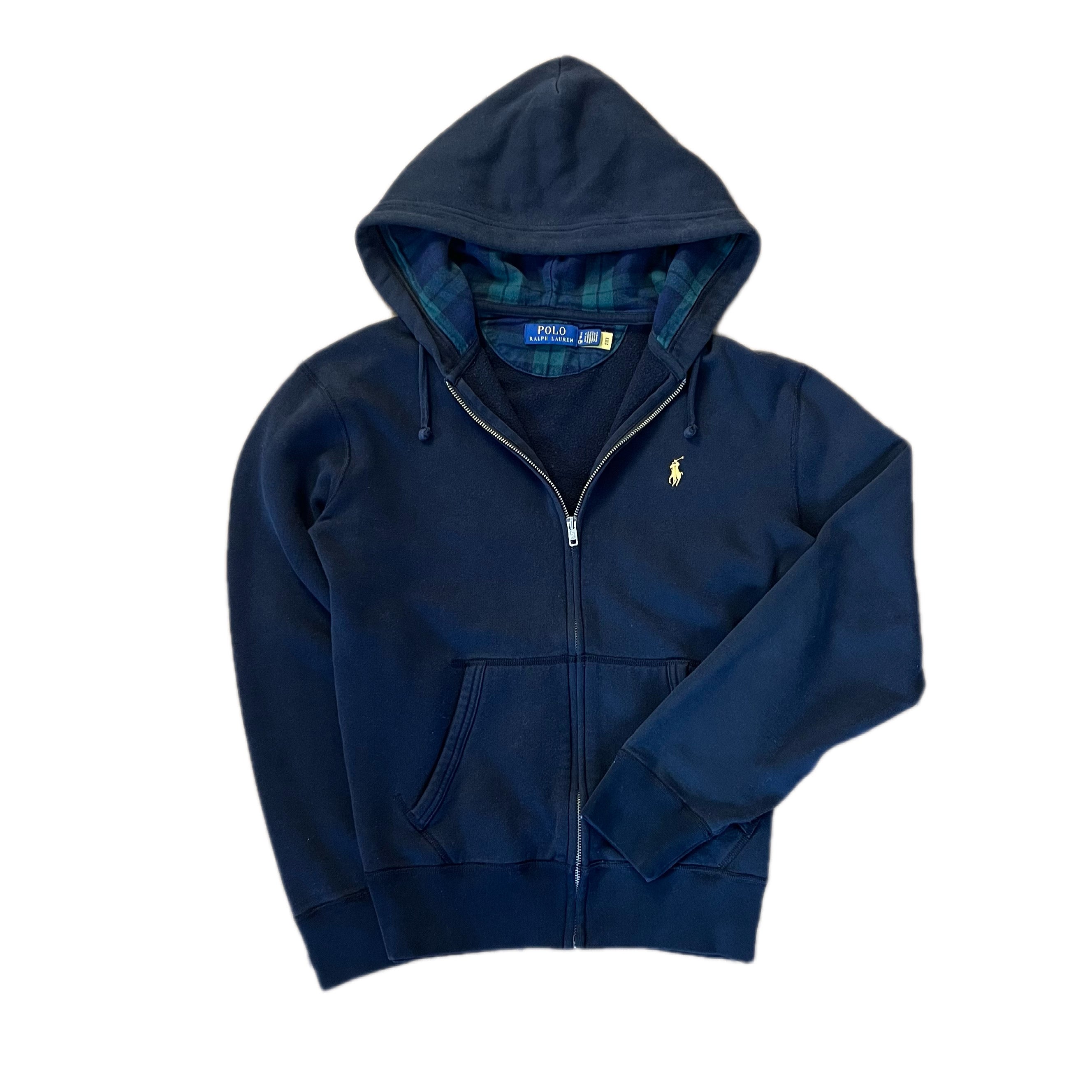 Black Polo Ralph Lauren Zip Up Hoodie