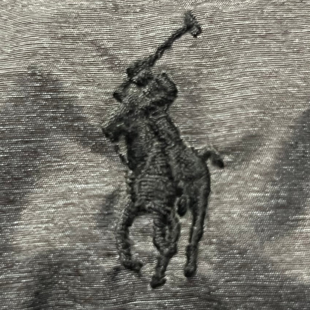 Grey Ralph Lauren Zip Up Packable Puffer Jacket