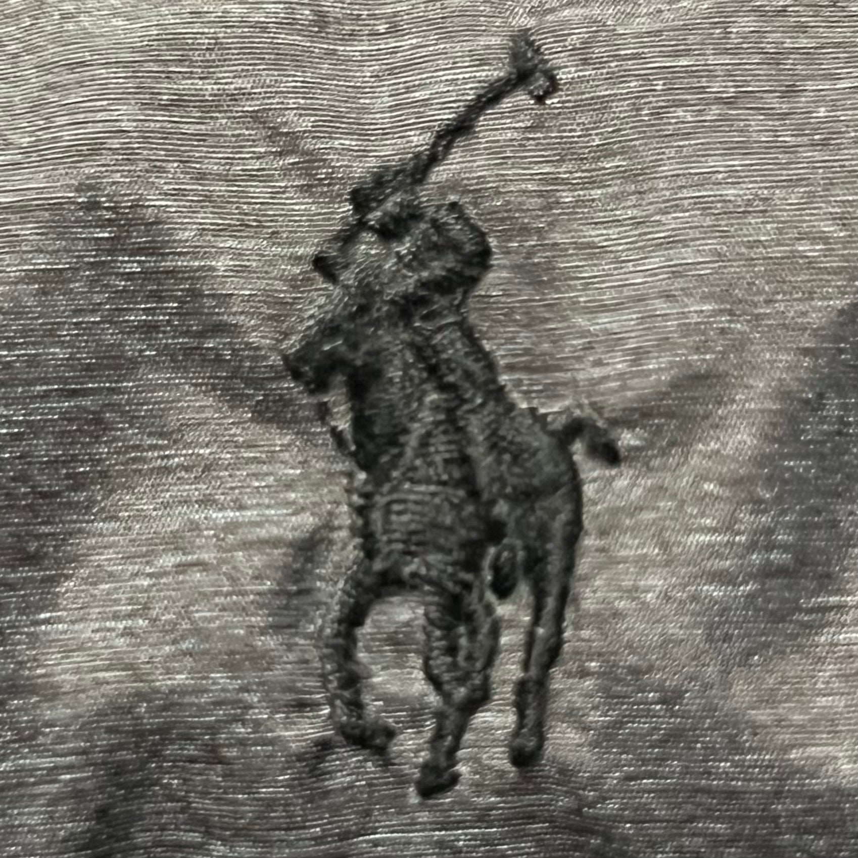 Grey Ralph Lauren Zip Up Packable Puffer Jacket