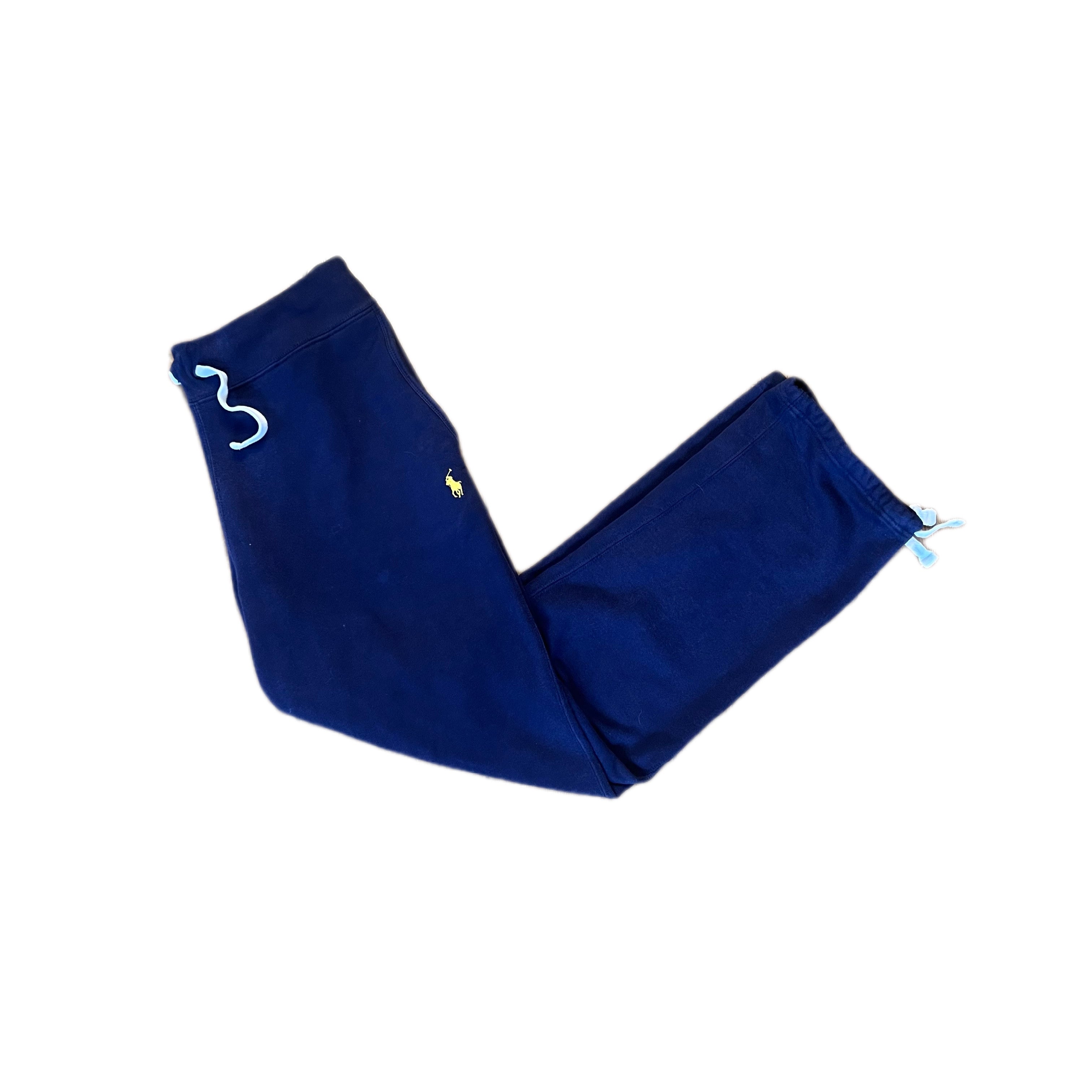 Navy Baggy Ralph Lauren Jogging Bottoms